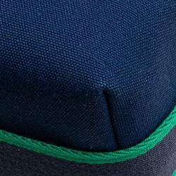 Pre Owned حقيبة هيرمس بريدي أ براك قماش أزرق أخضر صغيرة