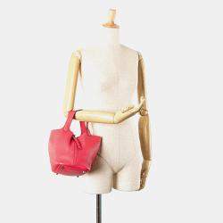 Pre Owned هيرمس كليمنس بيكوتين لوك 18 زهري