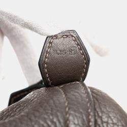 Pre Owned حقيبة هيرمس بوليد 35 كليمنس بني