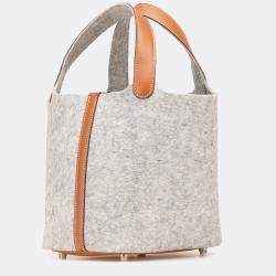 Pre Owned حقيبة هيرمس بيكوتين لوك 18 فيوتر بني سويفت