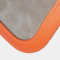 Pre Owned Hermes Orange Doblis and Swift Constance 24