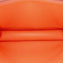 Pre Owned Hermes Orange Doblis and Swift Constance 24