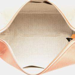 مملوكة مسبقًا Hermes Pink Small Canvas Bride A Brac Case