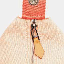 مملوكة مسبقًا Hermes Pink Small Canvas Bride A Brac Case