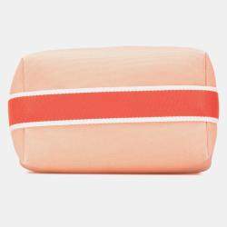 مملوكة مسبقًا Hermes Pink Small Canvas Bride A Brac Case