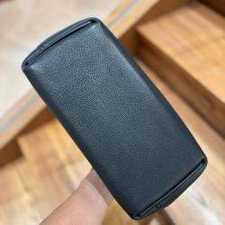 Pre Owned حقيبة هيرمس 24/24 صغيرة سوداء مع ملحقات ذهبية