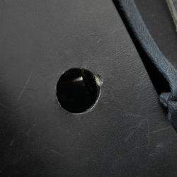 Pre Owned هيرميس بلاك تويلي ميلتير فاشي هانتر هيرباج سحاب ريتورن كابينة 50