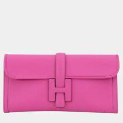 Pre Owned Hermes Pink Swift Jige Elan 29