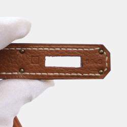 مملوكة مسبقًا حقيبة هيرمس كيلي II 32 روتورني لون بني توغو