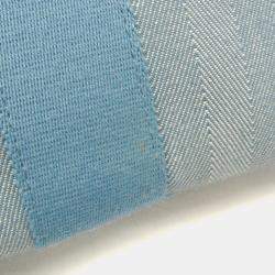 مملوكة مسبقًا حقيبة هيرمس فالباريزو بوليستر قطن أزرق PM