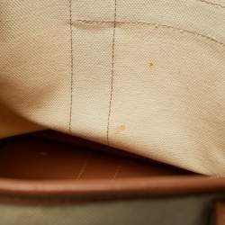 مملوكة مسبقًا حقيبة هيرمس سينتور MM تويال طبيعي جلد نيغوندا ذهبي