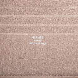 مملوكة مسبقًا Hermes Brown Epsom Bearn Compact Wallet