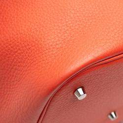 Pre Owned حقيبة هيرمس بيكوتين لوك 26 برتقالي كليمونس