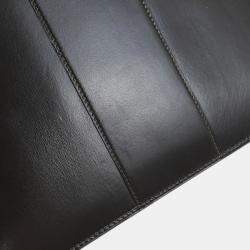 Pre Owned Hermes Brown Box Calf Leather Shoulder Bag