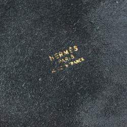 مملوكة مسبقًا حقيبة هيرمس ماركيت بي إم دوبلي سوداء كتف دلو