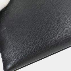 Pre Owned Hermes Black Ardennes Kelly 28 Sellier 2way Handbag