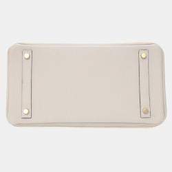 Pre Owned Hermes Craie Togo Special Order Birkin 30