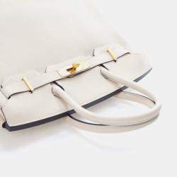 Pre Owned Hermes Craie Togo Special Order Birkin 30