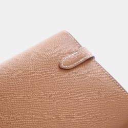 مملوكة مسبقًا Hermes Brown Epsom Kelly Longue Wallet
