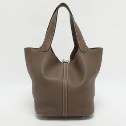 مملوكة مسبقًا حقيبة هيرمس بيكوتين لوك 22 جلد إيتان تورليون إيتوب