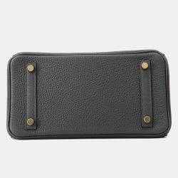 مملوكة مسبقًا Hermes Birkin New Vert Fonce Togo Leather Size 25