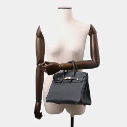 مملوكة مسبقًا Hermes Birkin New Vert Fonce Togo Leather Size 25