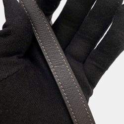 مملوكة مسبقًا Hermes Kelly Sellier Graphite Courchevel Size 32