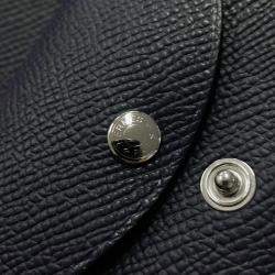 مملوكة مسبقًا Hermes Calvi Duo Blue Nuit Epsom