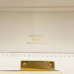 مملوكة مسبقًا Hermes Jypsiere Beton Swift Leather Size Mini