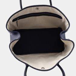 مملوكة مسبقًا حقيبة هيرمس غاردن بارتي بلو إنديجو جلد نيجوندا مقاس صغير