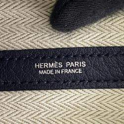 مملوكة مسبقًا حقيبة هيرمس غاردن بارتي بلو إنديجو جلد نيجوندا مقاس صغير