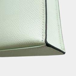 مملوكة مسبقًا حقيبة هيرمس كيلي إيلان فيرت بيبرمينت إيبسوم