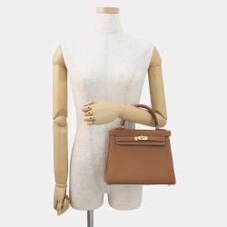 Pre Owned حقيبة هيرمس كيلي غولد توغو 25 العودة