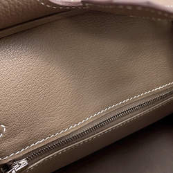 Pre Owned Hermes Birkin Etoupe Togo Leather Size 25