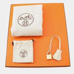 Pre Owned Hermes Birkin Craie Togo Leather Size 25