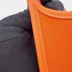 مملوكة مسبقًا حقيبة هيرمس نيو إيفلين فيو/جون دور تويل أوفيسييه جلد سويفت مقاس 16