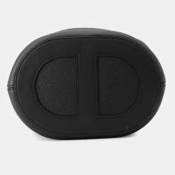Pre Owned Hermes In The Loop Black Taurillon Clemence Swift Leather Size 23