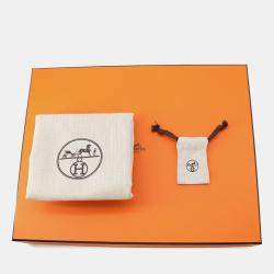 Pre Owned Hermes In The Loop Black Taurillon Clemence Swift Leather Size 23