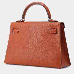 Pre Owned حقيبة هيرمس ميني كيلي 2 كويفر/روز مكسيكو جلد شيفر مايزور