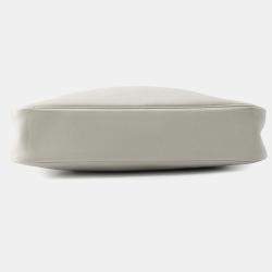 Pre Owned Hermes Masai Cut Pearl Grey Swift Leather Size 32