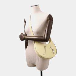 Pre Owned هيرميس بتيت أرسون أصفر ميلتون توريلون كليمونس جلد سويفت