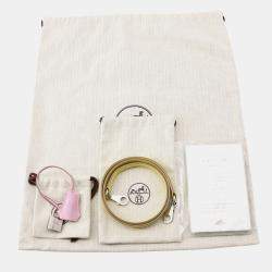 مملوكة مسبقًا Hermes Bolide 1923 Lime/Mauve Sylvestre/Nata Epsom Size 25