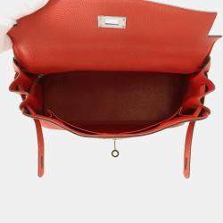 مملوكة مسبقًا Hermes Kelly Retourne Geranium Togo Leather Size 32