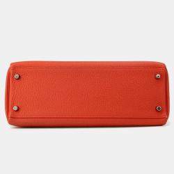 مملوكة مسبقًا Hermes Kelly Retourne Geranium Togo Leather Size 32