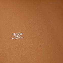 مملوكة مسبقًا حقيبة هيرمس بيكوتين لوك بطانية ذهبي/إكرو/فوف/روز بوب تول إتش جلد سوفت حجم صغير