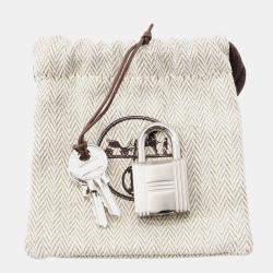 مملوكة مسبقًا حقيبة هيرمس بيكوتين لوك بطانية ذهبي/إكرو/فوف/روز بوب تول إتش جلد سوفت حجم صغير