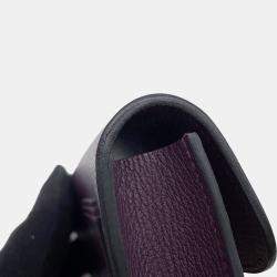 مملوكة مسبقًا حقيبة هيرمس كونستانس نحيفة برقوقي/أزرق ملكي إيفركالور