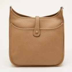 Pre Owned حقيبة هيرمس إيفلين III جلد توغو إيتوب GM 