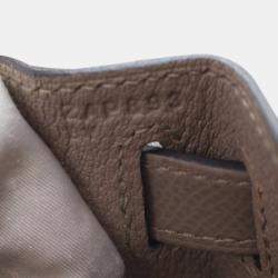 Pre Owned Hermes Brown Epsom Kelly II Sellier 25