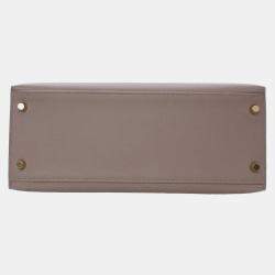 Pre Owned Hermes Brown Epsom Kelly II Sellier 25